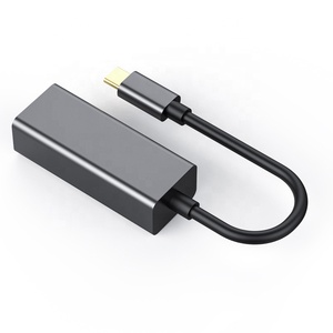 Alta velocidad tipo C a Rj45 Gigabit Lan Ethernet Cable adaptador USB Hub tarjeta de red ordenador portátil interruptor