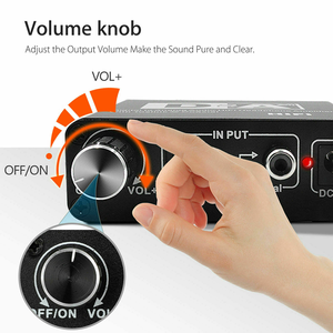 HIFI DAC Amp <strong>Digital</strong> to Analog <strong>Audio</strong> Converter Decoder 3.5mm AUX <strong>RCA</strong> Amplifier Adapter Toslink Optical Coaxial <strong>Output</strong> DAC 24bit - Product Image 4