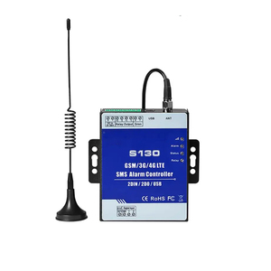 支持安卓IOS应用S130 2g蜂窝4G GSM继电器开关2继电器输出2数字输入短信报警控制器 - Product Image 1