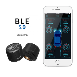 摩托车TPMS传感器Ble4.0 TPMS适用于带通用2 TPMS传感器的安卓iOS手机轮胎压力检测器 - Product Image 2