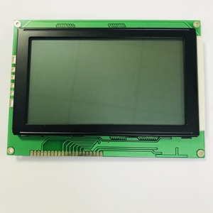 工場LCDイエローグリーンスクリーンブルー128*64文字バックライト付きLCDディスプレイモジュールボードlcd12864 - Product Image 1