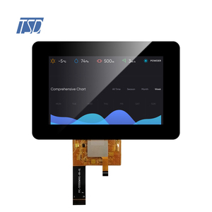 HMI x 5 ''LCD-Touchscreen-SPI-Schnitts telle mit Flash 5-Zoll-TFT-LCD-Modul-Display
