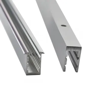 OEM alumínio Top Header para chuveiro deslizante porta Kit
