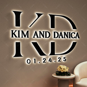 <span class=keywords><strong>Led</strong></span> chiếu sáng dấu hiệu Kinh Doanh Thời tiết biểu tượng tùy chỉnh <span class=keywords><strong>Backlit</strong></span> kim loại chữ dẫn đăng ký - Product Image 1