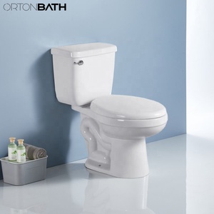 ORTONBATH Inodoro ile İki parça uzatılmış tuvalet yolcu kolu - Product Image 1