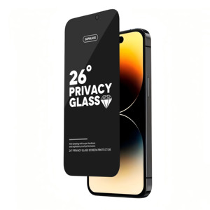 Fabrika fiyat Supglass XC-12 26 derece gizlilik temperli cam kolay kurulum ekran koruyucu iPhone 13 Pro cam koruyucu - Product Image 1