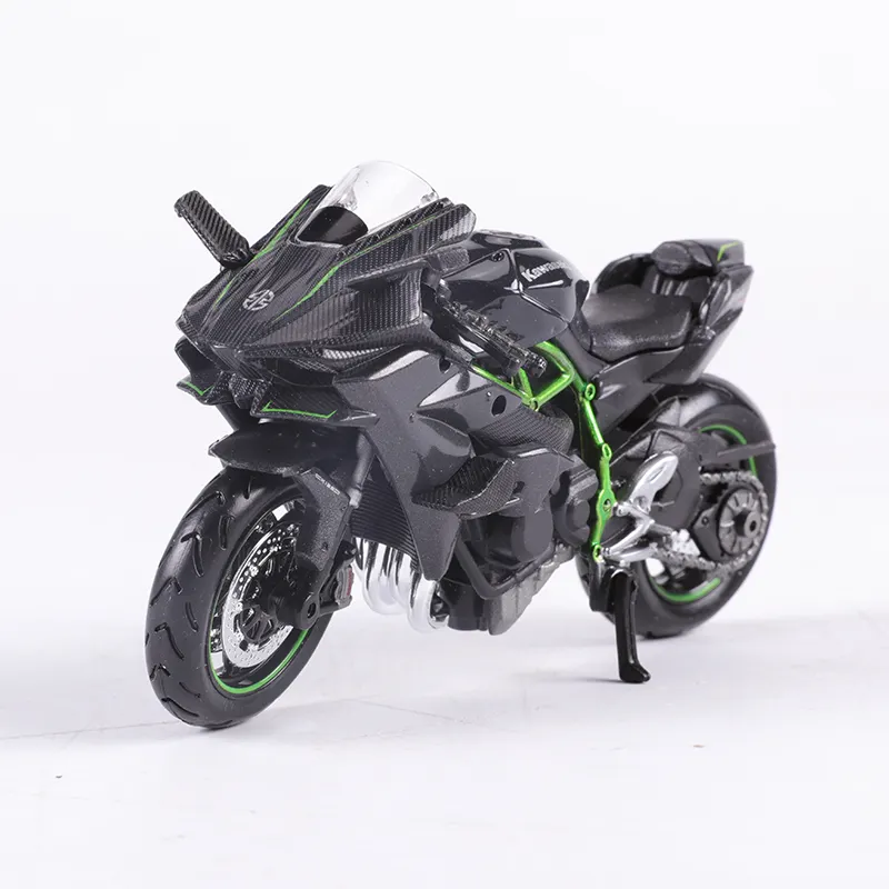 Maisto масштаб 1:18 металлический литый Под Давлением Мотоцикл 118 Kawasaki H2R модель мотоцикла Игрушка для коллекции