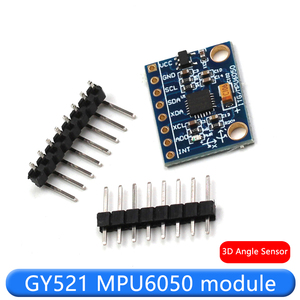 MPU6050 Modul 3D Winkels ensor 6DOF GY-521 dreiachsiger Beschleunigung messer elektronisches Gyroskop