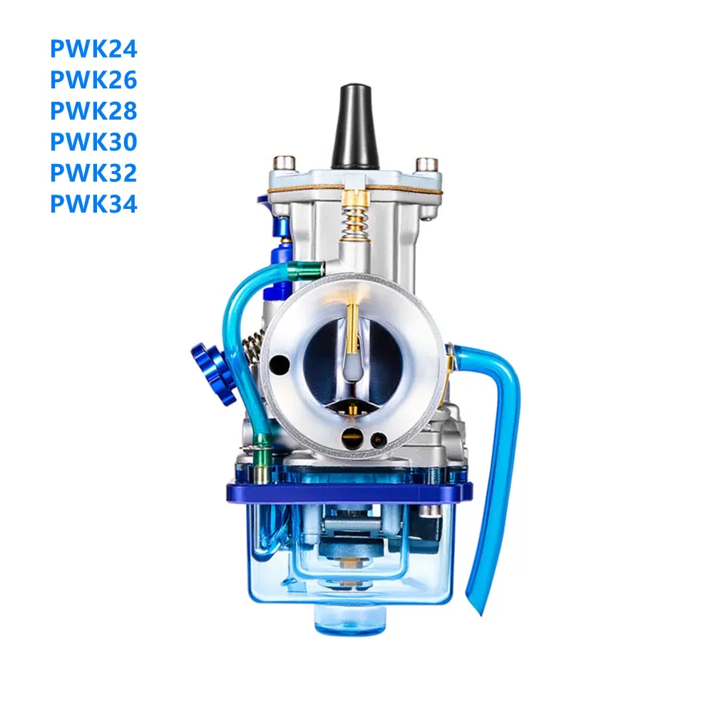 Racing Blue Bowl PWK PWK24 PWK26 PWK28 PWK30 PWK32 PWK34 carburatore per Honda Yamaha Kawasaki Suzuki moto Pit Dirt Bike