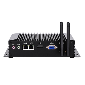 PC industrial con ranura para tarjeta SIM compatible con red 4G con Inte-l N3520 Win10 Linux 2 * RS232 2 * Inte-l i211 LAN - Product Image 1