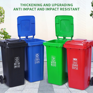 耐久性のあるゴミ箱卸売カスタマイズサポートOEM ODM強力な環境に優しい素材プラスチックゴミ箱ゴミ箱