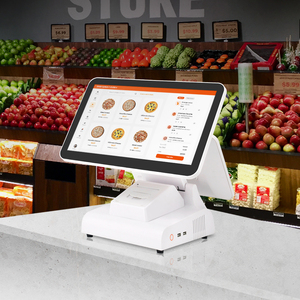 Nuevo diseño todo en una máquina de sistema táctil Pos oculta con cable de pantalla dual - Product Image 1