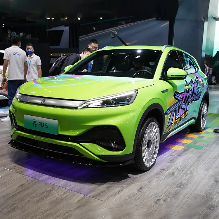 BYD Yuan artı stokta yeni enerji elektrikli araç 2020 2021 2022 BYD Yuan artı elektrikli arabalar fiyat oto 3 BYD SUV araba