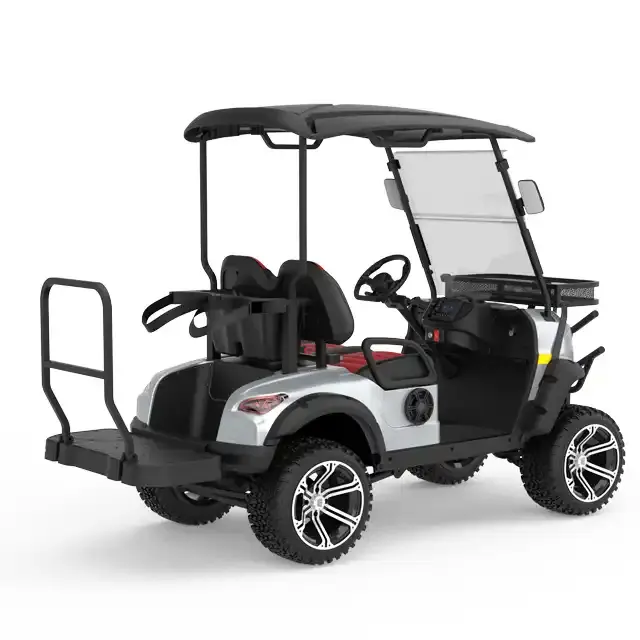 4-колесный Электрический клубный автомобиль Гольф-кар для продажи Электрический гольф-кар 2 4 6 мест