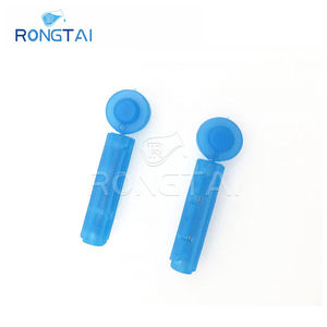 RONGTAI Fabricants de lancette de sang de glucose SS Lancette de sang en acier Chine Lancette de sécurité à usage unique en gros - Product Image 2