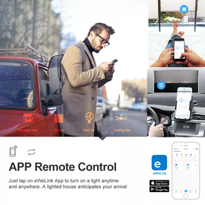 SMG-E0304 EweLink 220V 4ch <span class=keywords><strong>wifi</strong></span> không dây điều khiển từ xa chuyển đổi DIY mô-đun 10A relay 85-250V RF Receiver EweLink ứng dụng - Product Image 5