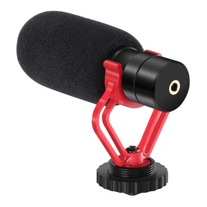 Mamen <strong>G3</strong> VideoMic Pro Camera-<strong>Mount</strong> Shotgun Microphone and Fur Windshield Kit Micro Directional Shotgun Microphone for DSLR - Product Image 4
