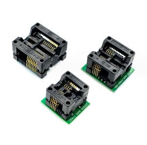 SOP16 SOIC8 SOP8 a DIP8 SA602 150mil 200mil IC convertidor de enchufe de prueba IC quemador asiento de cuerpo ancho adaptador de programador ancho - Product Image 1
