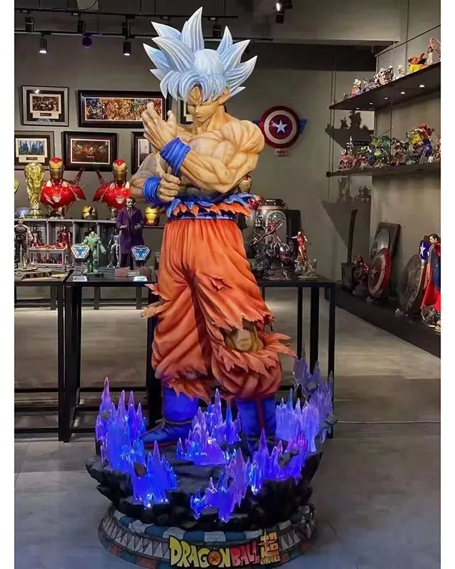 Figura personalizzata Anime in resina scultura sfera del drago figura statua Goku Ultra istinto Goku statua