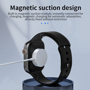 Apple Watch用USB C 2 in 1ワイヤレス充電器、iPhoneおよびiWatchシリーズ用磁気急速充電ケーブル7 SE 6 5 4 3 2 1 - Product Image 3