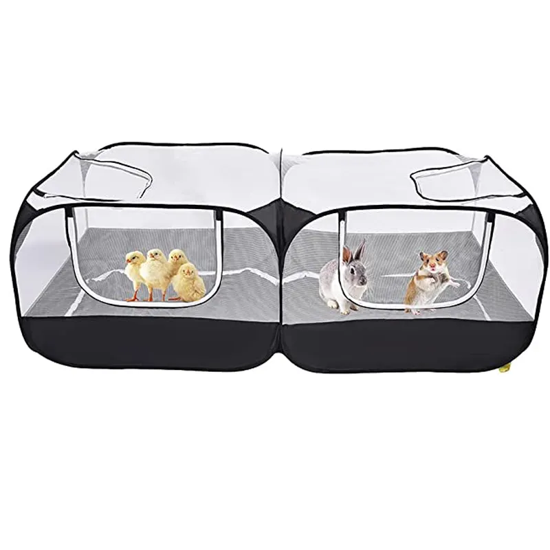 Pop-up portatile pieghevole pollo box Run Coop coniglio cucciolo Pet box gioca penna tenda gabbia recinzione piccoli animali penna di pollo