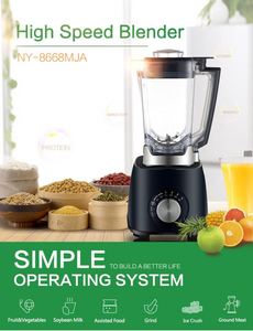 プリセットプログラムと速度制御のためのワンノブ操作を備えたSmoothieブレンダー - Product Image 4