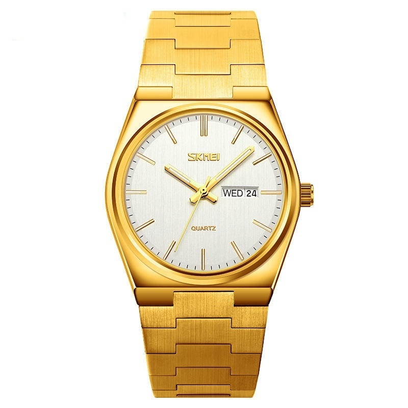 Gold White