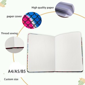 Hot bán Nàng tiên cá Quy mô-khuôn mẫu giấy <span class=keywords><strong>notepad</strong></span> máy tính xách tay A5/B5 cho trí tưởng tượng câu chuyện dự thảo và đầy màu sắc khái niệm động não - Product Image 3