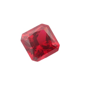 Lab Grown Created <strong>Ruby</strong> Blood Red Synthetic <strong>Ruby</strong> for Woman Jewelry - Product Image 1