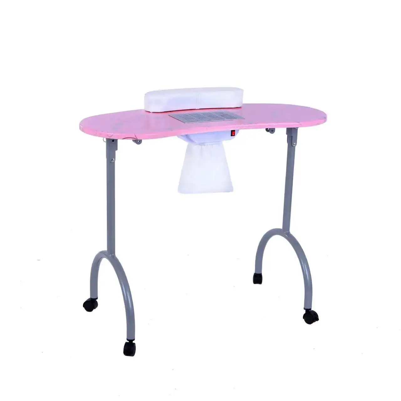 Profession elle Maniküre Möbel Salon Tische Holzstil Moderne einfarbige Verpackung Tragbarer Nagel tisch