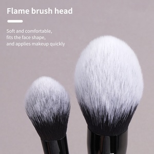 Lüks makyaj fırçası Set yüz için özel Logo vakıf tozu makyaj fırçalar 4 adet allık vakıf makyaj fırçası Set - Product Image 2