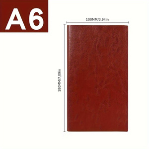 Custom A6PU Cover <strong>Log</strong> <strong>Notebook</strong> Business Office <strong>Notebook</strong> Custom Logo Pocket Diary <strong>Notebook</strong> - Product Image 4