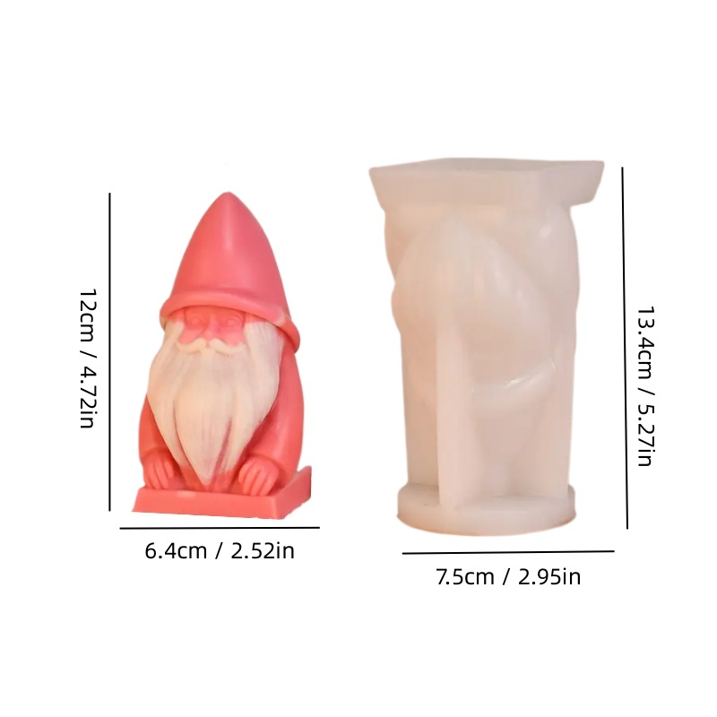 Moule blanc YT24194 A Santa Claus