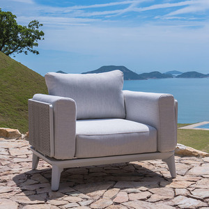 أريكة فناء من الألومنيوم للحديقة ، أريكة فناء من الألومنيوم للأماكن الخارجية - Product Image 4