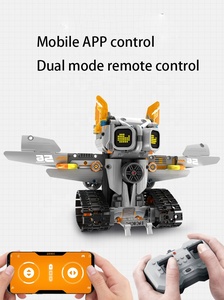 3 in 1 elektrische Fernbedienung MOC Puzzle Kleinteil chen Roboter Bausteine Master STEM Programmier modell Spielzeug - Product Image 6