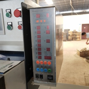 La macchina per la produzione e la saldatura ad anello adotta il controllo del programma PLC, ampiamente utilizzato nella copertura della rete del ventilatore - Product Image 6