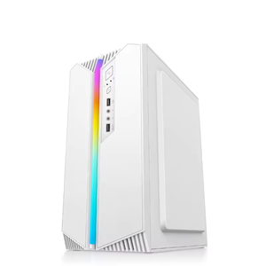 OEM Gaming Pc custodie USB2.0 interfaccia RGB luce Full Side trasparente Computer Pc custodia supporto M-ATX ITX scheda madre - Product Image 3