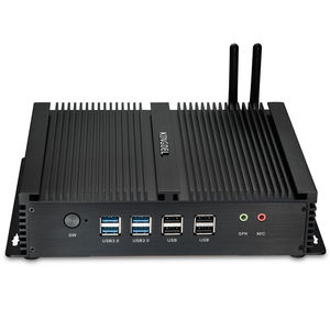 Mini PC Industri AS i7, Dual Core, RAM 4GB/SSD 512GB, 6 Port COM & Dual NIC, Tanpa Kipas, Beroperasi Senyap - Product Image 2