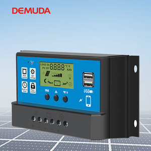 Controladores de bomba de panel solar de doble entrada 12V 24V 48V 10a 20a 30a 50 60 Amp PWM controlador de carga de panel solar - Product Image 1