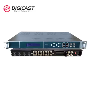 DMB 90E FTA DVB to IP ASI 4 8 12 16 20 24周波数オプションHTTP SRTゲートウェイIRD