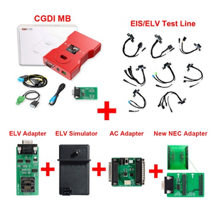 MBフルCGDIカーキープログラマー用EISテストラインELVアダプター/シミュレーターAC/新しいアダプターすべてのキー損失スマートキーコンプリートアダプター - Product Image 2