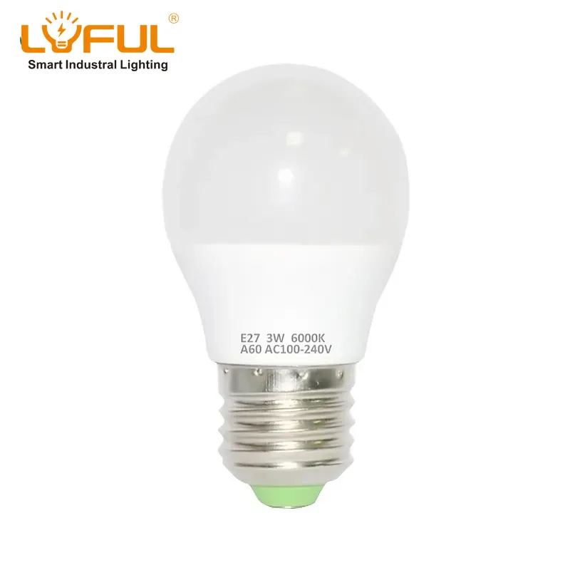 قطع غيار رخيصة الإسكان e27 b22 3W 5W 7W 9W led لمبة الإضاءة