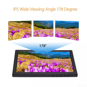 IPoster Portable Monitor 10 Inch <strong>LCD</strong> <strong>Display</strong> Screen with AV <strong>VGA</strong> <strong>Input</strong> for PC DSLR - Product Image 5