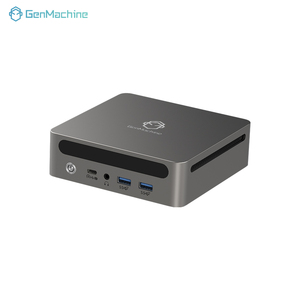 GenMachine Mini computadora de escritorio de alto rendimiento AMD Ryzen Procesador de 7 generación 2 HD Tipo C NUC PC para negocios AMD Mini PC