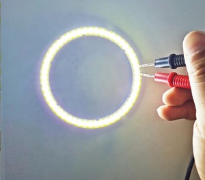 エンジェルアイアルミニウム基板12V20mm-120mmアニュラーLEDコブ光源ランプビーズ - Product Image 2