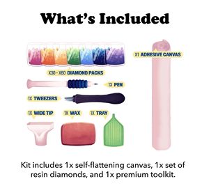 COOLEVE 5D DIYフレームレスフルドリルモザイクダイヤモンドアート絵画キットユニークでスタイリッシュなJapandiヨーロッパ風景アニマルホームクリエイティブ - Product Image 6