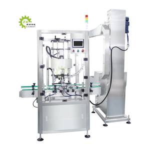 ZXSMART Automatic Bottle Round Cap Capper Single Head <strong>Screw</strong> Detergent Plastic Bottle Capping <strong>Machine</strong>