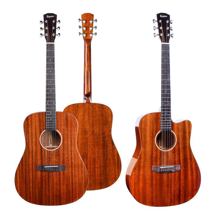 Kaysen Logo Gitaar Custom Semi Elektrische Alle Solid Akoestische Gitaar