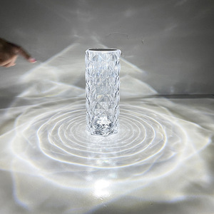 Luxury Home Decor Activated <strong>Lamp</strong> Touch Control Rgb Crystal Table Led <strong>Magic</strong> Arhubtouching Control <strong>Magic</strong> <strong>Rose</strong> Hot 16 Colors Small - Product Image 4