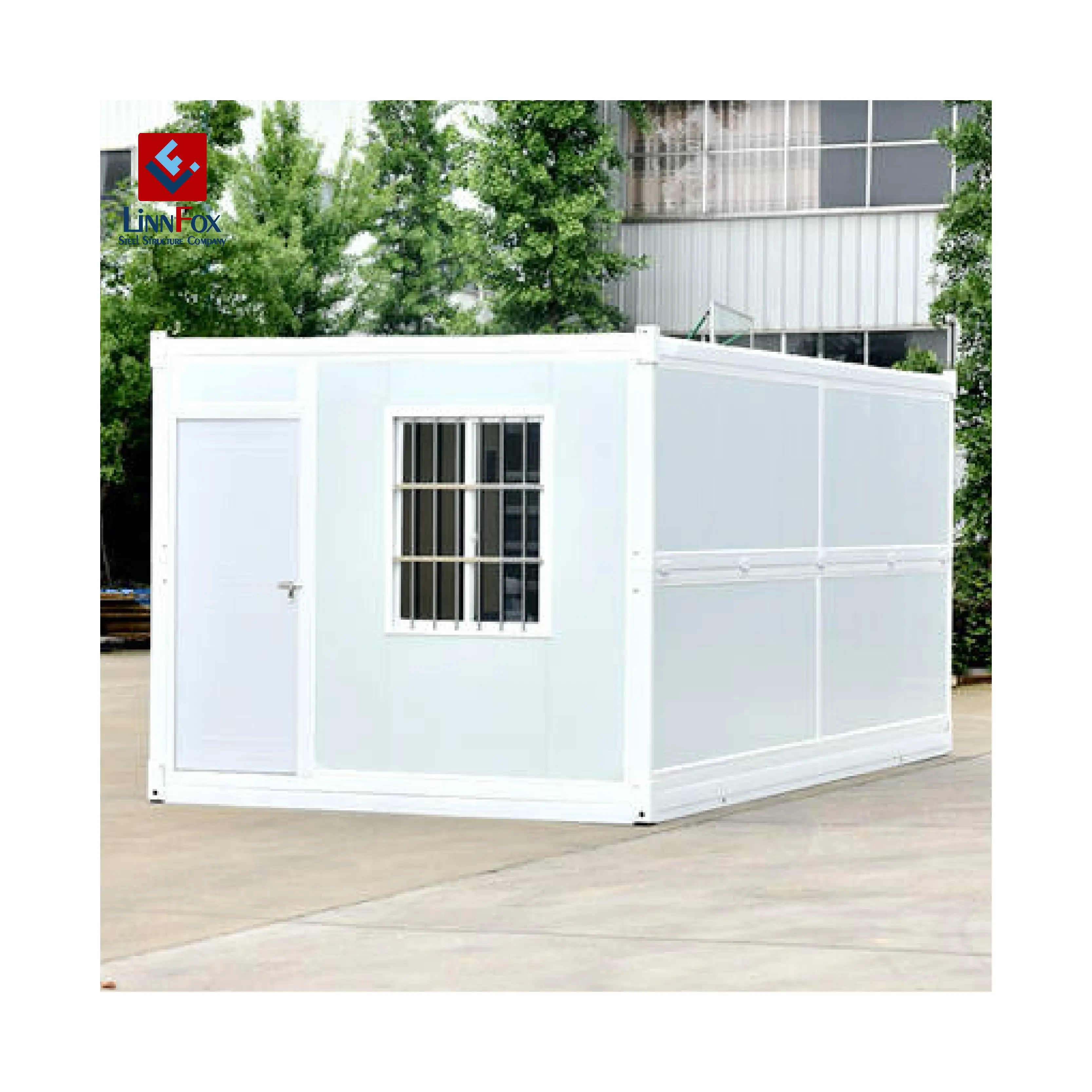 Snel Te Bouwen Prefab Huis 20ft 40ft Modulaire Opvouwbare Container Home Camping Opvouwbare Kleine Thuiscontainer Home Office